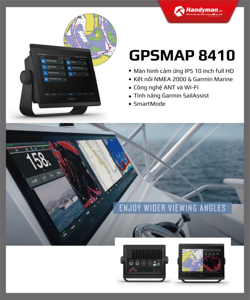 Định vị dò cá Garmin GPSMAP